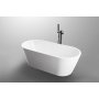 Badekar frittst�ende hvitt 170x80x58 cm - Olympus