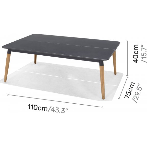 Loungegruppe - panema | Grå olefin Loungegruppe - panema | Grå olefin