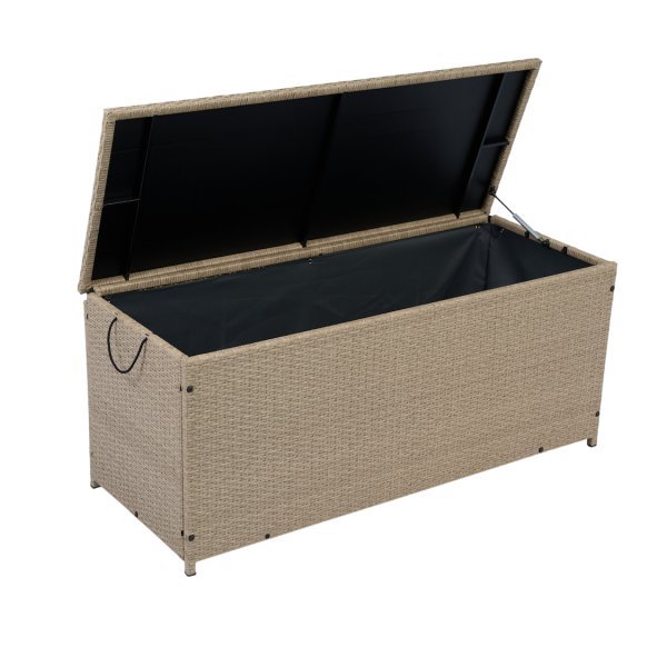 Puteboks kunstrotting beige Alma - vanntett utend�rs