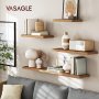Sussex vegghylle 40 x 20 cm - Brun Sussex vegghylle 40 x 20 cm - Brun