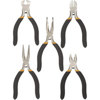Tangsett Precision, 125 mm - 5 deler