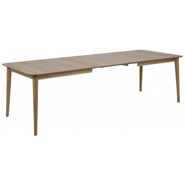 Oskar spisebord i oljet eik - 180/258 cm - Uttrekkbart Oskar spisebord i oljet eik - 180/258 cm - Uttrekkbart