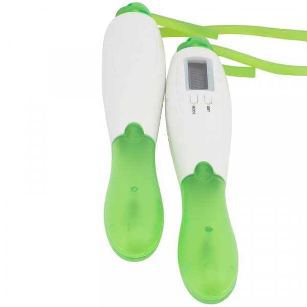 Hoppetau med teller (gr�nn)