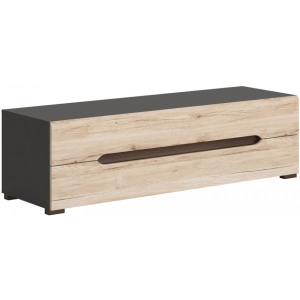 Brynolf TV-stativ - Gr�/eik
