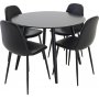 Paradis spisebord 100 cm - Svart Paradis spisebord 100 cm - Svart