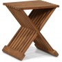 Salt sammenleggbart sidebord i teak