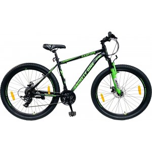 Terrengsykkel 27,5" SVART/TURKIS 21 gir + Sykkell�s