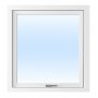 Toppsvingvindu - 2-glass - Aluminium