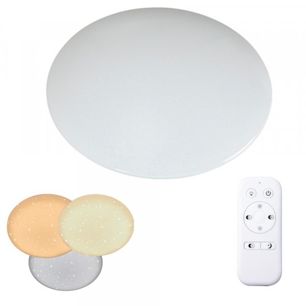 Dimbar plafond med fjernkontroll
