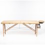 Massasjebord med treben - 2 soner - Beige