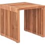 Sidebord Teak 40x40 cm - Utemøbler Lite sidebord i tre Sidebord Teak 40x40 cm - Utemøbler Lite sidebord i tre