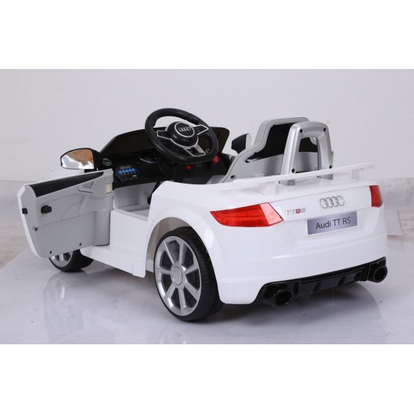Elektrisk Audi TT RS - Hvit 12V Elektrisk Audi TT RS - Hvit 12V