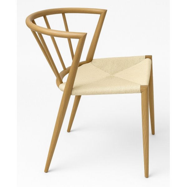 Utend�rs stol i exoliation og tausete Beige - Bella