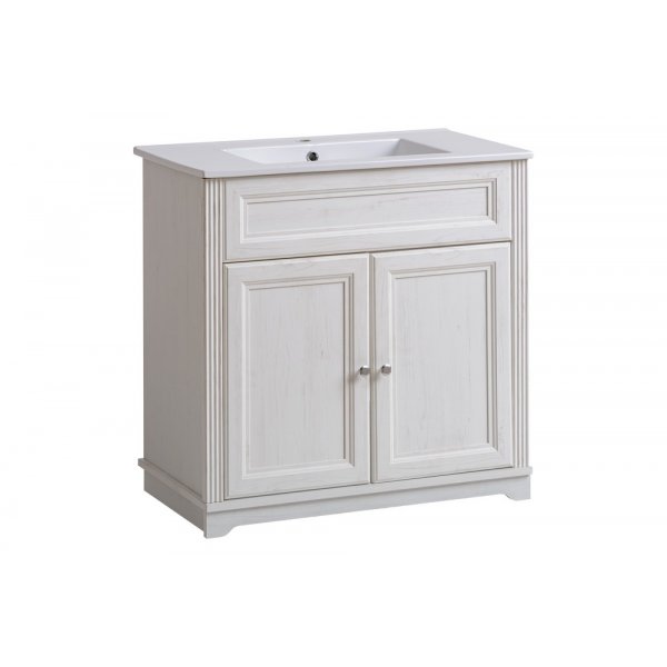 Underskap til vask, Palace, hvit 821 - 80 cm Underskap til vask, Palace, hvit 821 - 80 cm