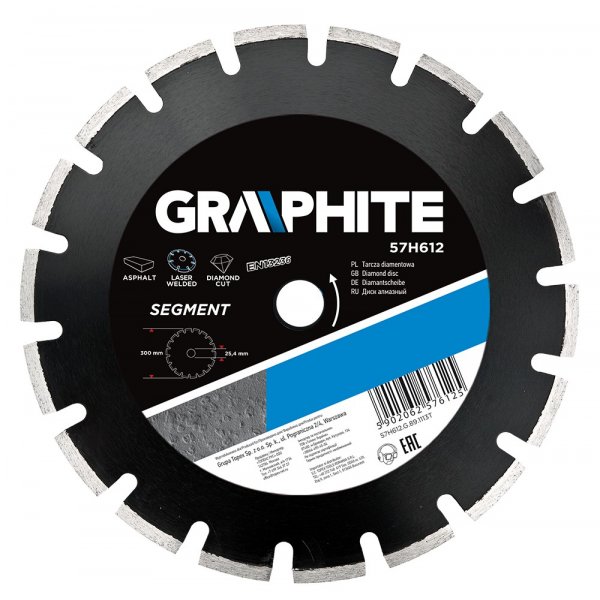 Diamantskjreblad 25,4 mm