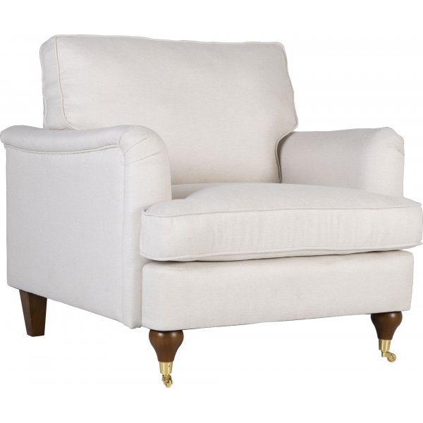 Lenestol i beige stoff - Howard Watford Deluxe