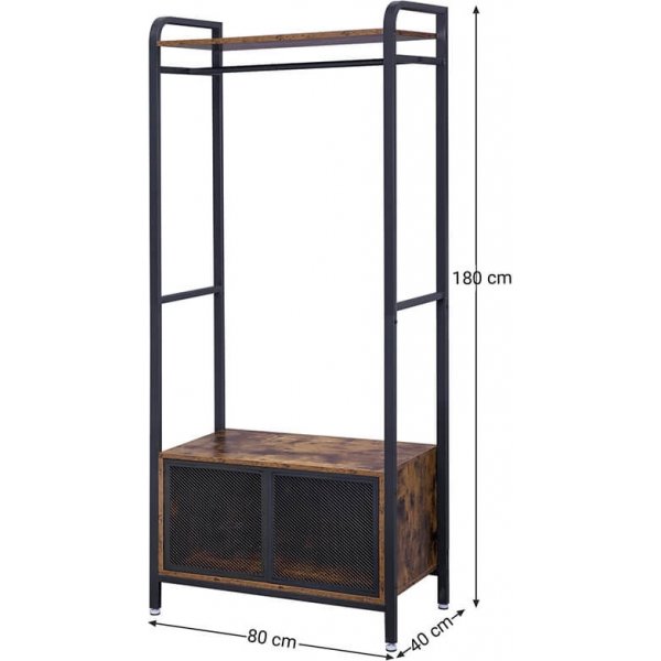 Møbler til entre 180x80 cm - Brun/svart Møbler til entre 180x80 cm - Brun/svart