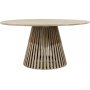 Salt rundt kjegleformet spisebord D150 cm - Gr teak