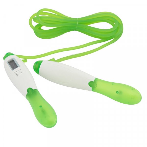 Hoppetau med teller (gr�nn)