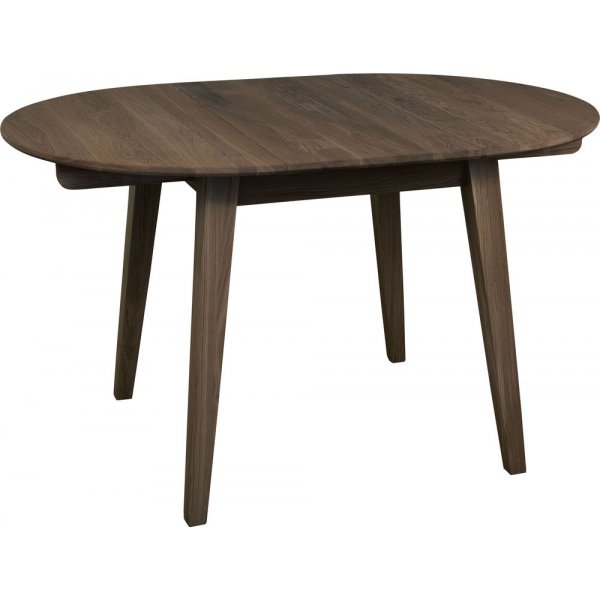 Rundt spisebord brunoljet 90-130 cm - Genova Rundt spisebord brunoljet 90-130 cm - Genova