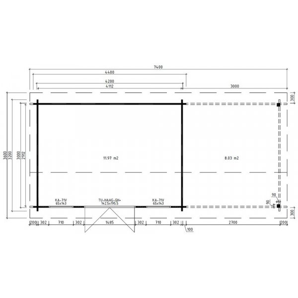 Anneks Kajsa H - 21,5 m