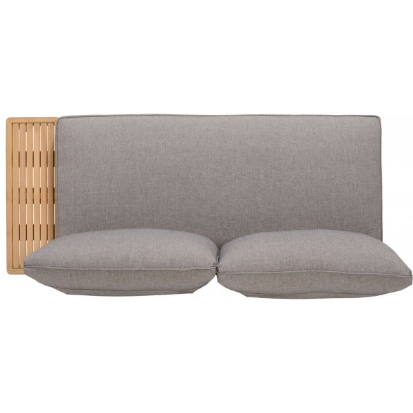 Livsstil Hage Topaz salonggruppe med divan - Gr�/teak