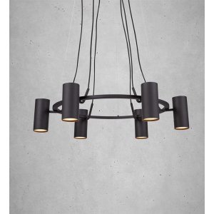 Porto taklampe - Svart