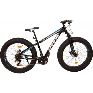 26" Viva EVO Fatbike - Bl� + Reflekterende sele