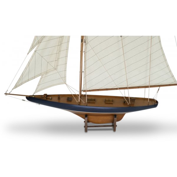 Modellbt Columbia seilbt - Mahogny