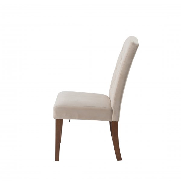 Lexington spisestuestol - Beige/m�rk brun