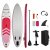 SUP-padlebrett 320 cm rosa | Oppbl�sbart st�-opp-padlebrett med tilbeh�r
