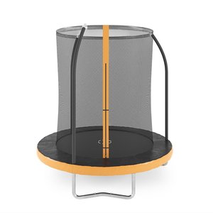 Trampoline med sikkerhetsnett - 185 cm + Stige til trampoline 185-245 cm