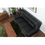 Dominic sofa 3-seter - Svart kunstskinn Dominic sofa 3-seter - Svart kunstskinn