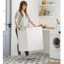 Carolin skittentøyskurv 150 l - Hvit Carolin skittentøyskurv 150 l - Hvit