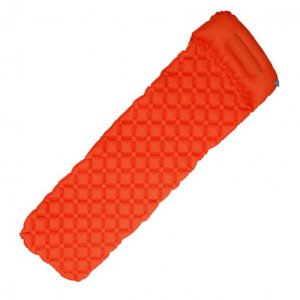 Campingmadrass Oppblåsbar - Orange Campingmadrass Oppblåsbar - Orange