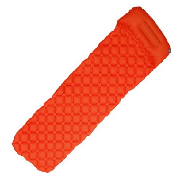Campingmadrass Oppblåsbar - Orange Campingmadrass Oppblåsbar - Orange