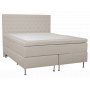Sengegavl 180 cm - Beige