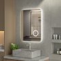 Speil - Salerno | Rektangulrt | LED-belysning, dimbar og antidugg