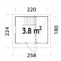 Lekehus Tom3,8m