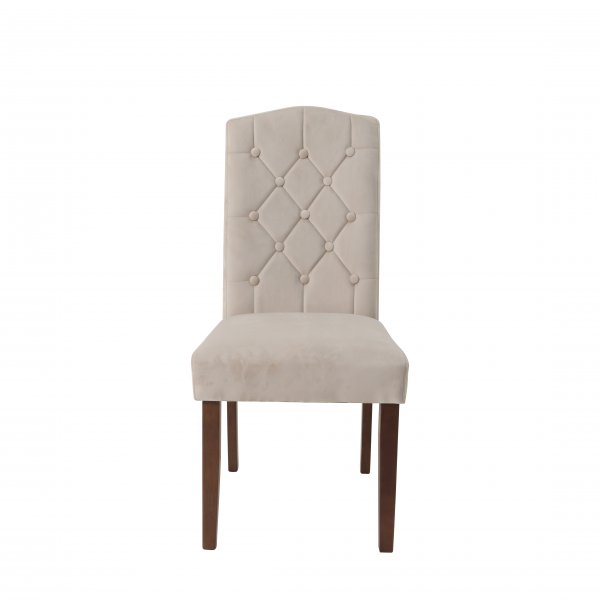 Lexington spisestuestol - Beige/m�rk brun