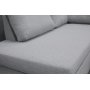 U-formet sofa med oppbevaring 367 cm grå U-formet sofa med oppbevaring 367 cm grå