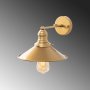 Konisk vegglampe 12196 - Gull Konisk vegglampe 12196 - Gull