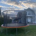 Kundebilde Trampoline med sikkerhetsnett - 425 cm