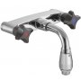 FM Mattsson To-greps spylebatteri Krom - 3160-0610