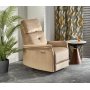 Semir elektrisk hvilestol med USB - beige fl�yel