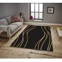 1 Estera 70 teppe 160 x 230 cm - Sort/gull