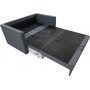 Sovesofa 2-seter 139 cm Mind - antrasitt