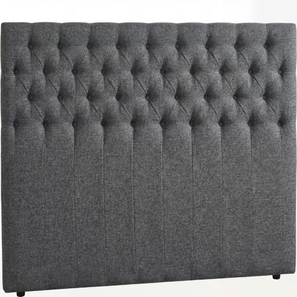 Sensation hodegavl 140 cm bred med knapper - Dypt sydd og elegant design for soverom Sensation hodegavl 140 cm bred med knapper - Dypt sydd og elegant design for soverom