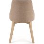 1 Catrin spisestuestol - Sonoma eik/beige