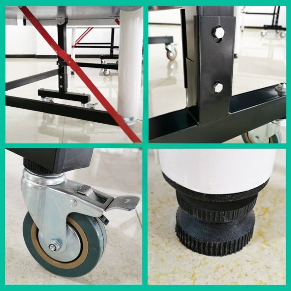 Bordtennisbord Deluxe - Sammenleggbart med hjul Bordtennisbord Deluxe - Sammenleggbart med hjul